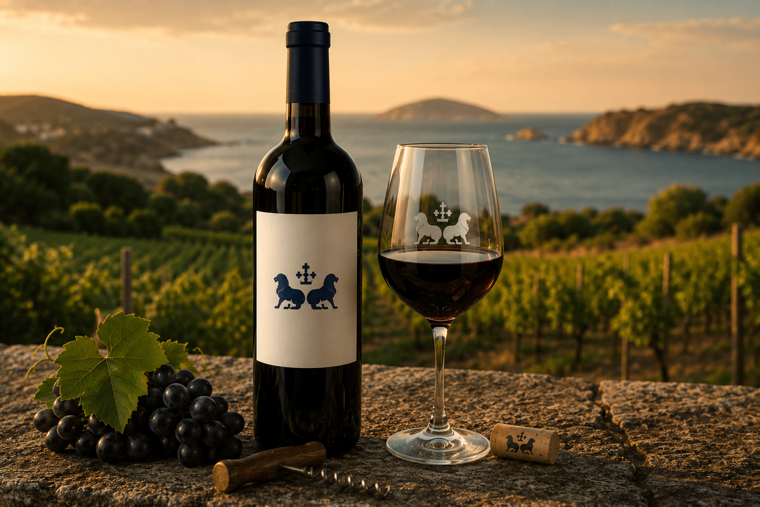 Two Lions Brand Sardinia visual